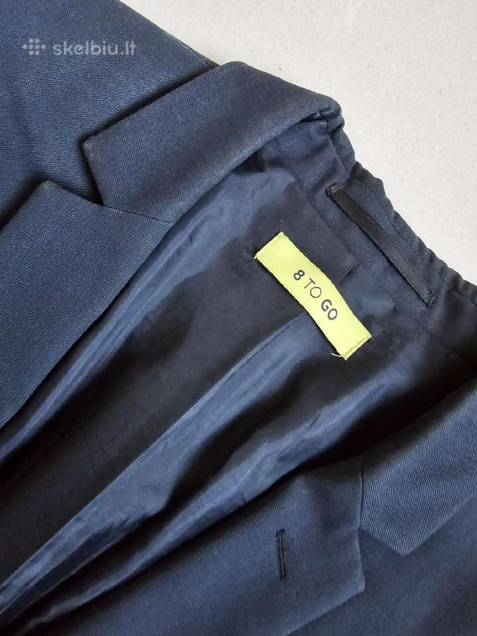 Mėlynas mokyklinis 8 to Go“ švarkas Dydis M/l (182 - nuotraukos Nr. 11