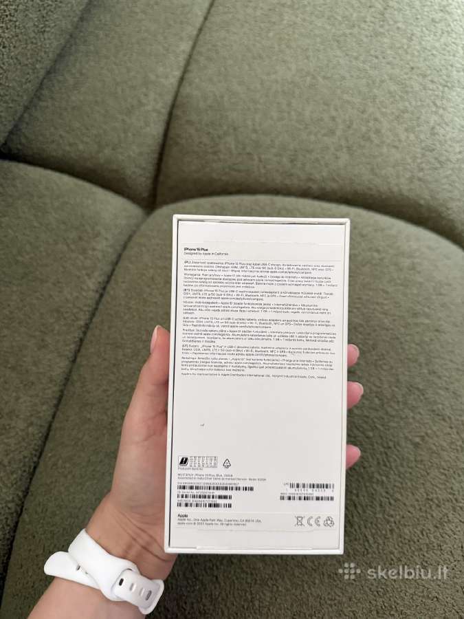 Apple iPhone 15 plus 256gb - nuotraukos Nr. 5