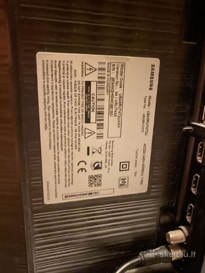 Televizorius Samsung Ue43ru7472, 43 ", 4k Uhd - nuotraukos Nr. 5