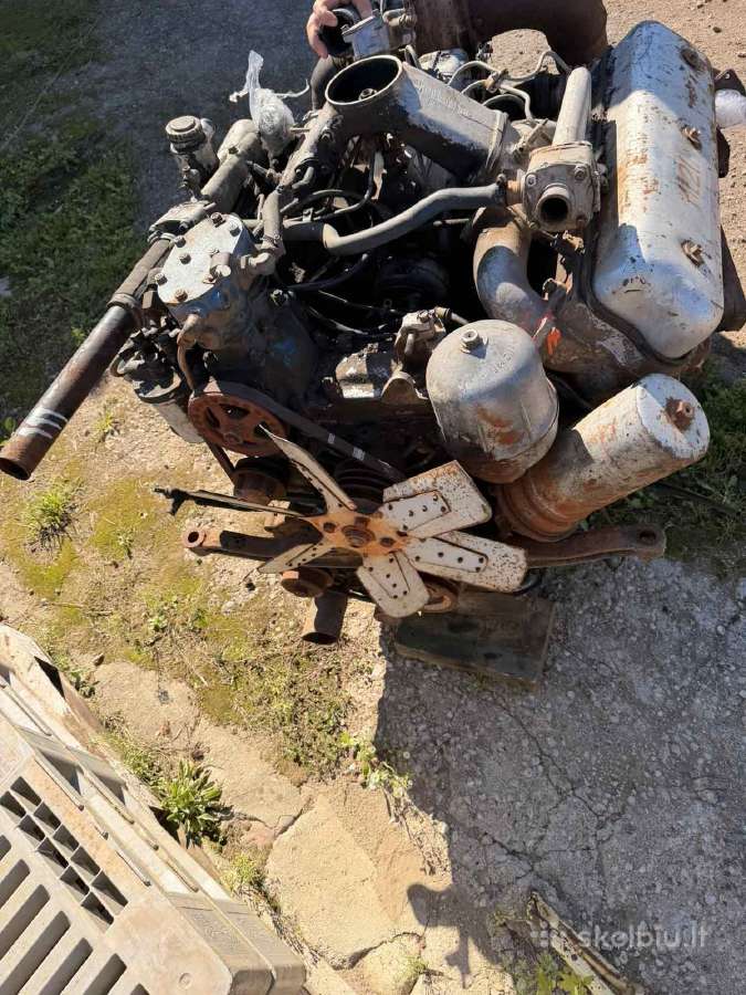 Maz v6 variklis su Turbina - nuotraukos Nr. 3