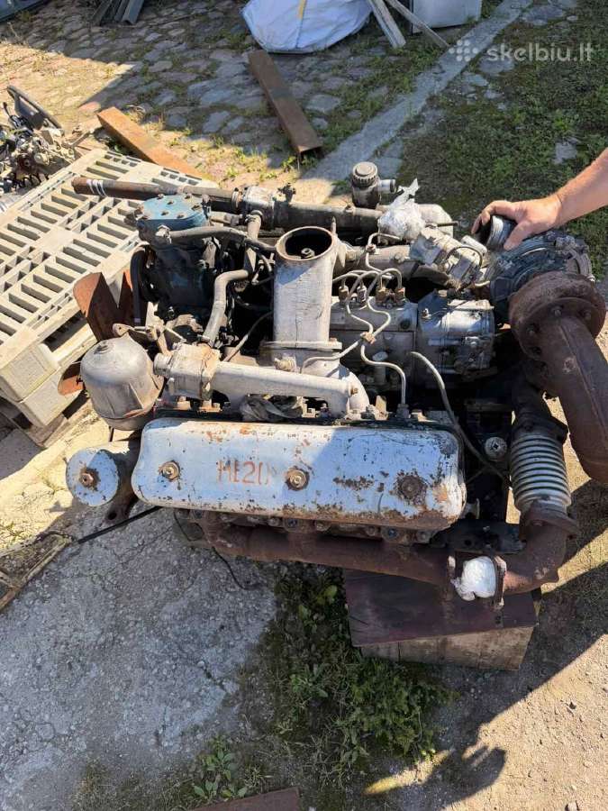 Maz v6 variklis su Turbina - nuotraukos Nr. 4