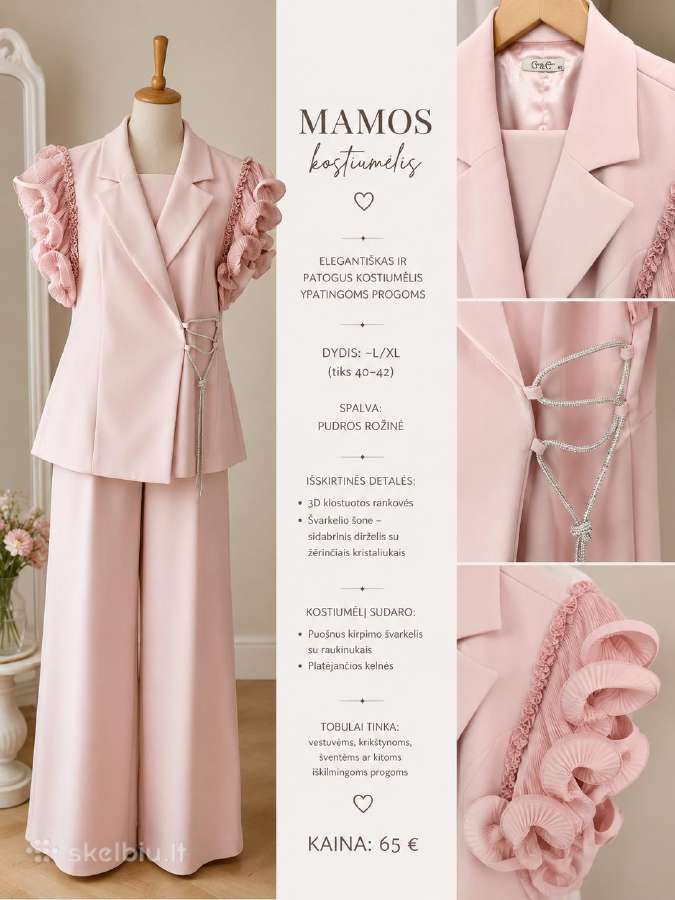 Elegantiškas Moteriškas Kostiumėlis - nuotraukos Nr. 2