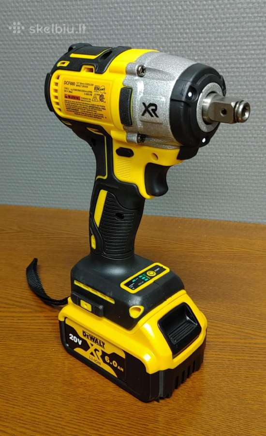 Dewalt Dcf880 20v smūginis suktuvas. - nuotraukos Nr. 21