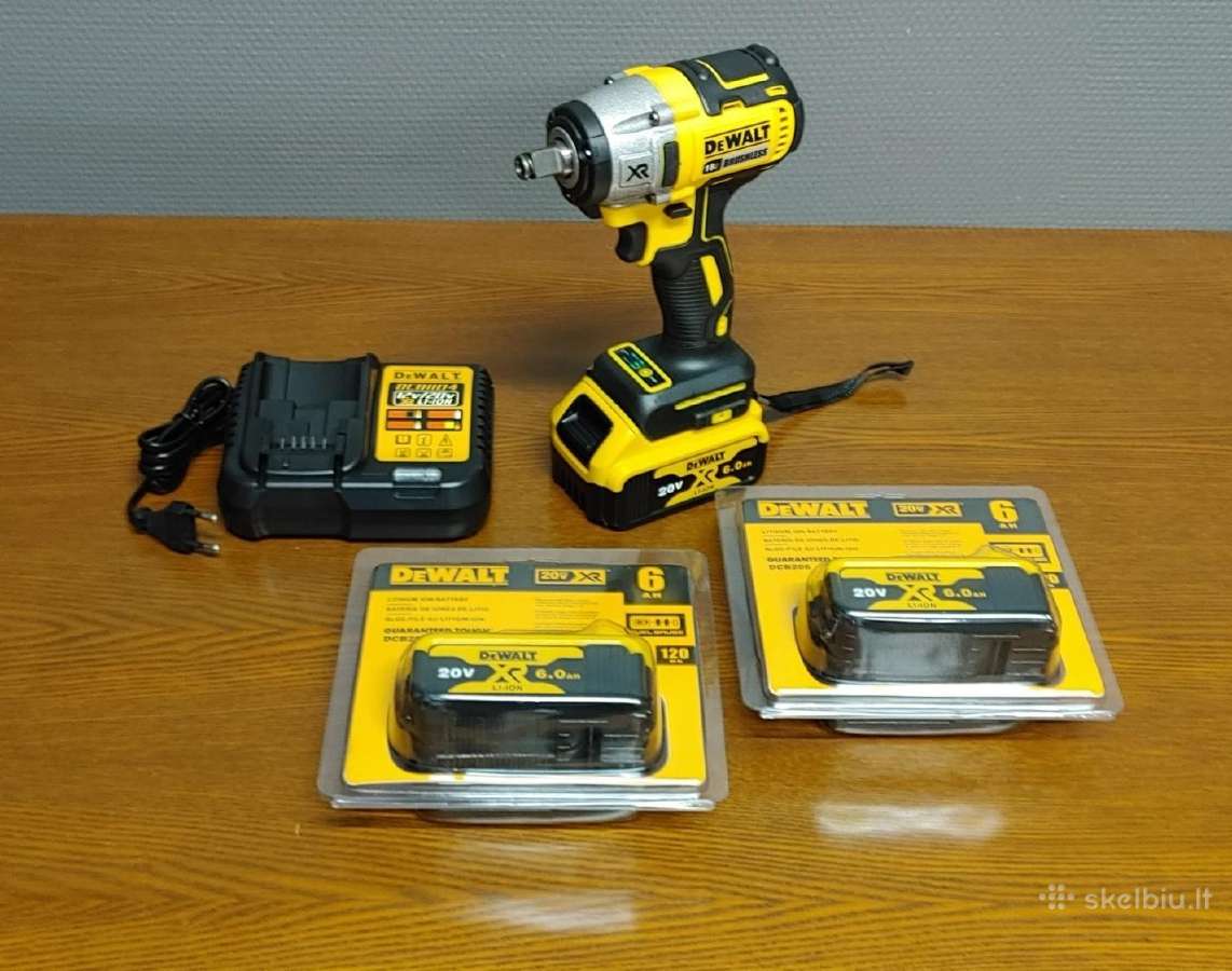 Dewalt Dcf880 20v smūginis suktuvas. - nuotraukos Nr. 22