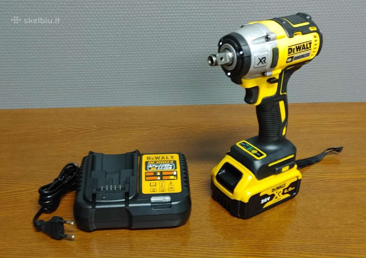 Dewalt Dcf880 20v smūginis suktuvas. - nuotraukos Nr. 23