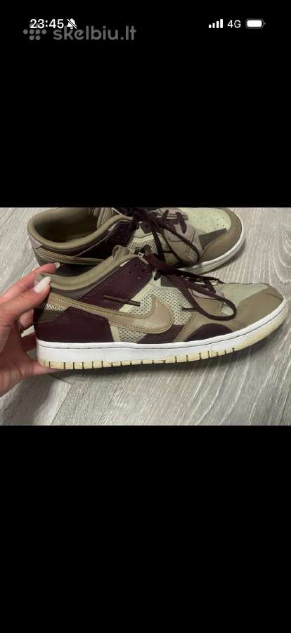 Nike dunk low scrap latte 43 - nuotraukos Nr. 4