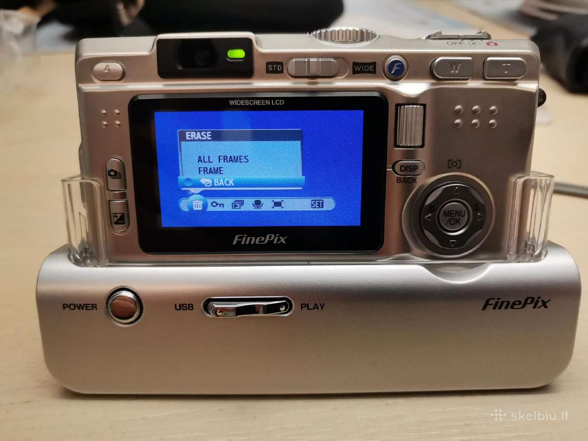 Skaitmeninė Fujifilm Finepixf810 su max komplektu - nuotraukos Nr. 10