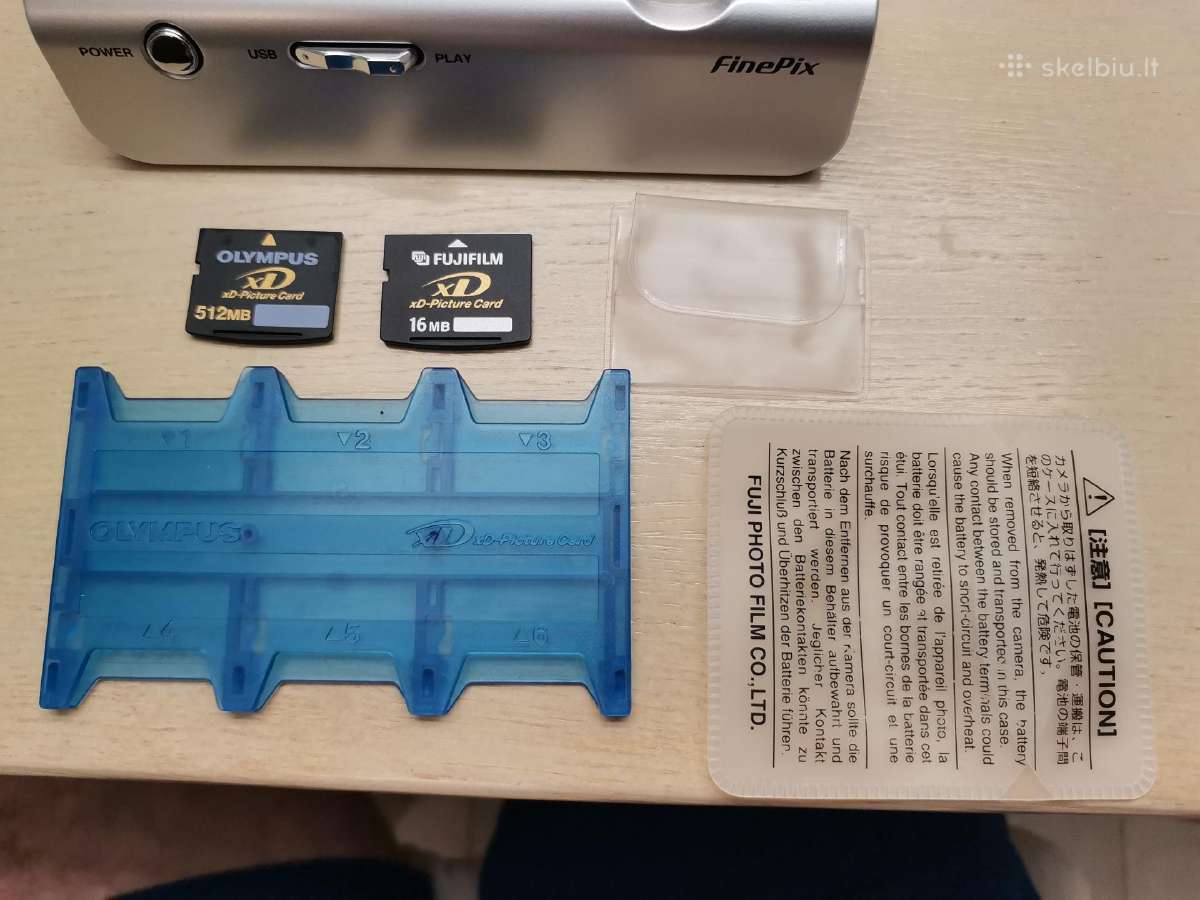 Skaitmeninė Fujifilm Finepixf810 su max komplektu - nuotraukos Nr. 12