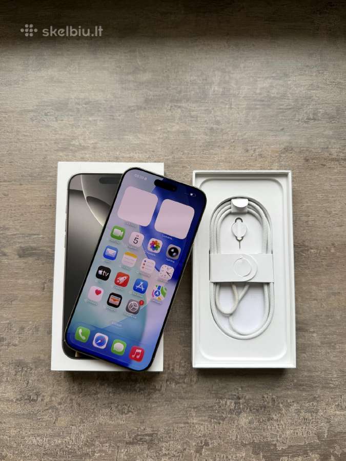 Apple iPhone 16 pro Max 256gb Geros būklės - nuotraukos Nr. 4