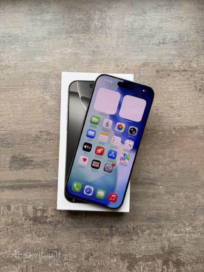 Apple iPhone 16 pro Max 256gb Geros būklės - nuotraukos Nr. 5