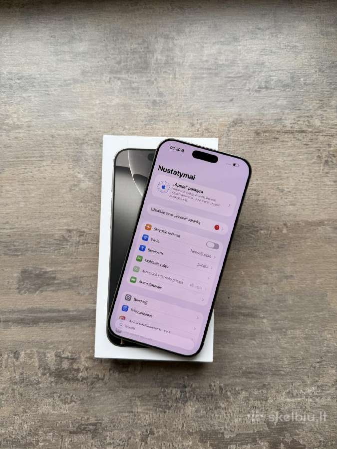 Apple iPhone 16 pro Max 256gb Geros būklės - nuotraukos Nr. 6