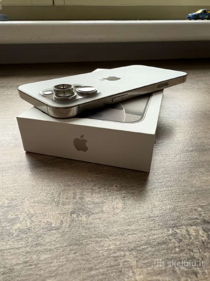 Apple iPhone 16 pro Max 256gb Geros būklės - nuotraukos Nr. 7