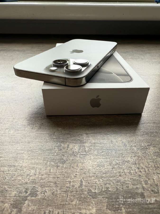 Apple iPhone 16 pro Max 256gb Geros būklės - nuotraukos Nr. 8