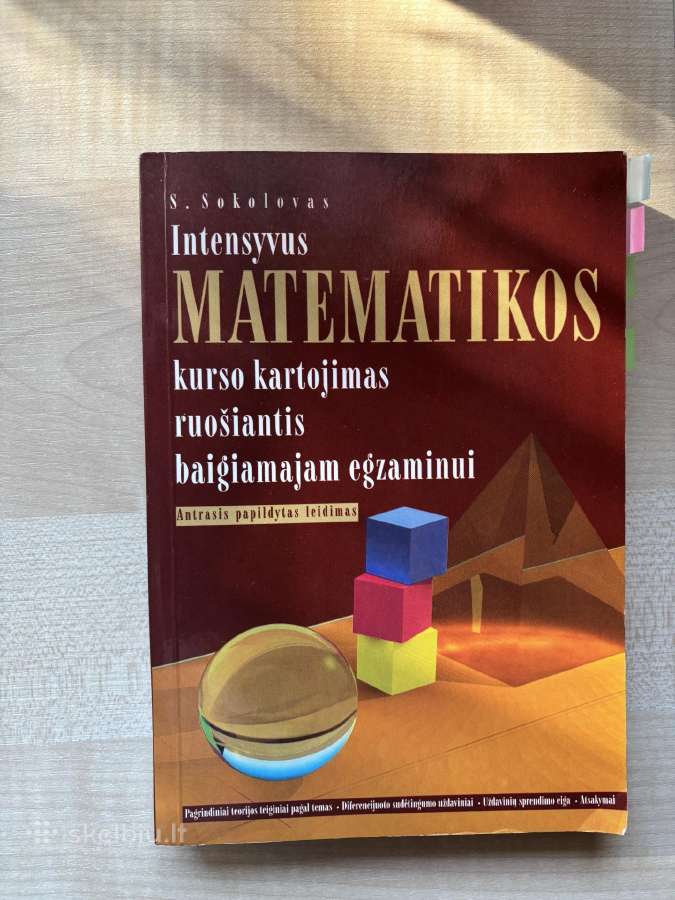 Intensyvus matematikos kurso kartojimas ruošiantis - nuotraukos Nr. 2