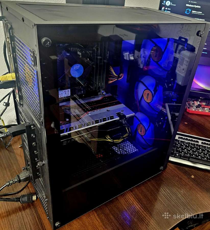 I5 7500/gpu Rx580 8gb/240gb M2ssd 2tb HDD. - nuotraukos Nr. 2