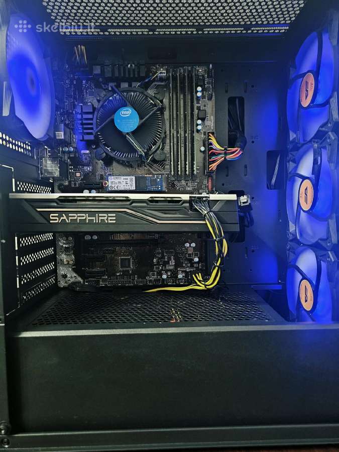 I5 7500/gpu Rx580 8gb/240gb M2ssd 2tb HDD. - nuotraukos Nr. 3