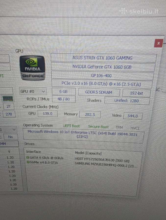 I5-9400f / Gtx 1060 6gb / 16gb RAM - nuotraukos Nr. 5