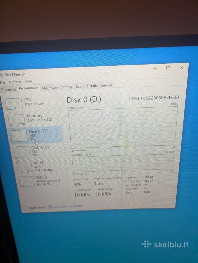 I5-9400f / Gtx 1060 6gb / 16gb RAM - nuotraukos Nr. 10