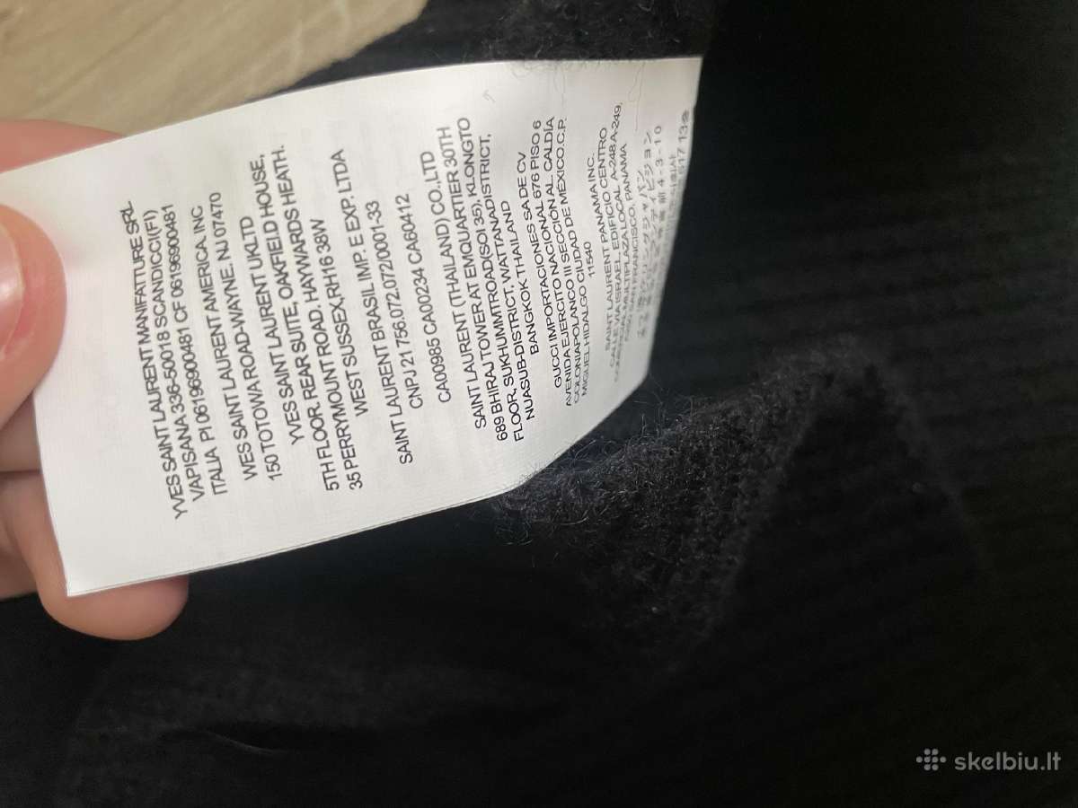 Saint Laurent megztinis - nuotraukos Nr. 5