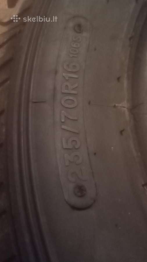 235/70 R16 M+s Made in Italy padangos 2vnt 75eur - nuotraukos Nr. 5