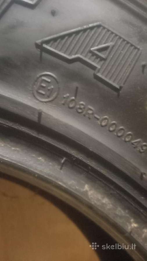235/70 R16 M+s Made in Italy padangos 2vnt 75eur - nuotraukos Nr. 7