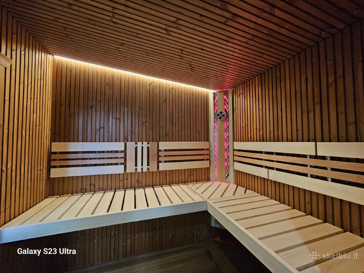 Rmc Pirtys karkasinės spa sauna kubilai pirtis - nuotraukos Nr. 15