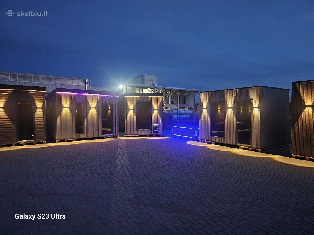 Rmc Pirtys karkasinės spa sauna kubilai pirtis - nuotraukos Nr. 19