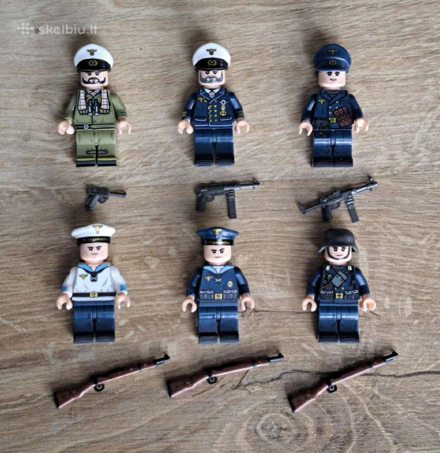 Minifigureles kaladeles - nuotraukos Nr. 30