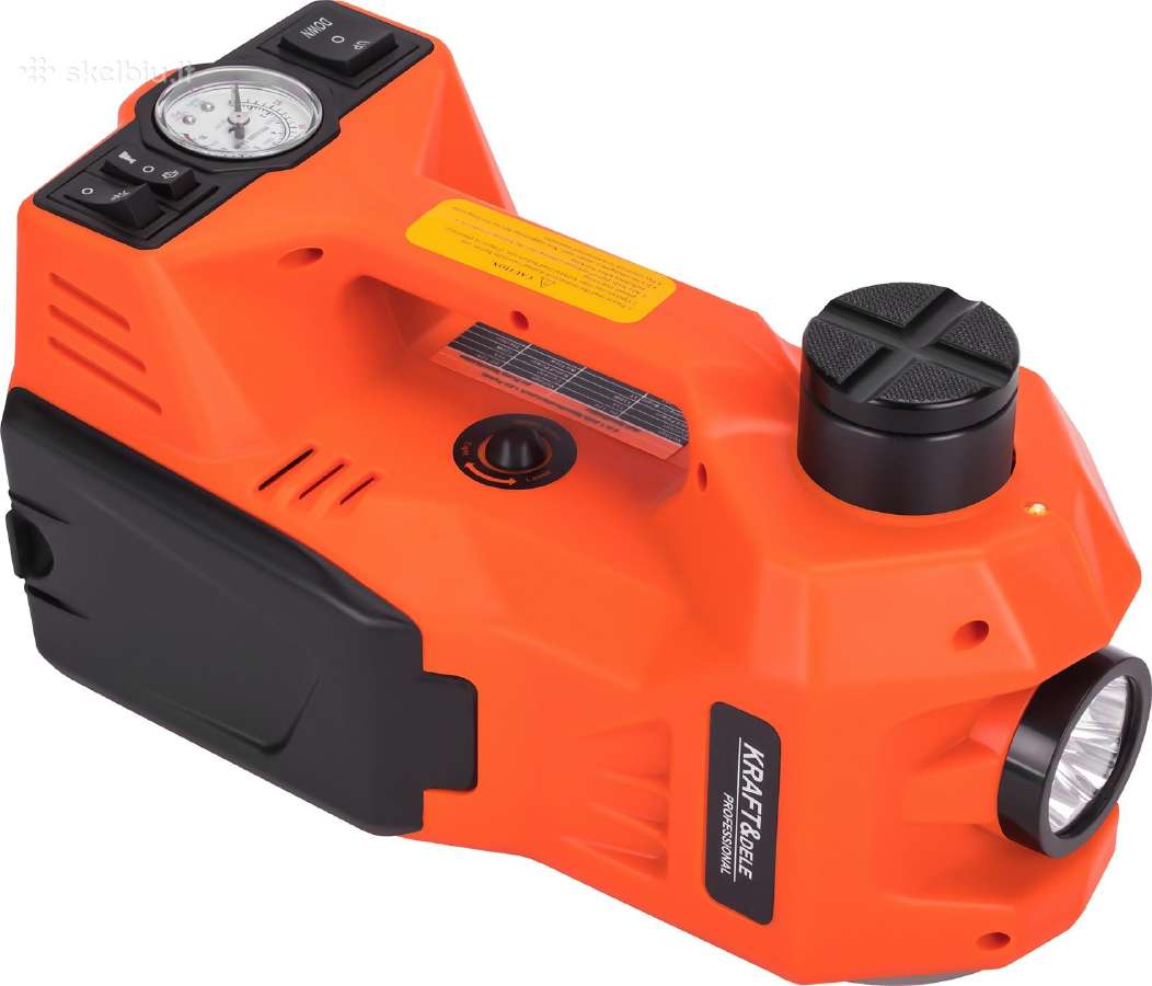 Elektrinis domkratas su kompresoriumi 155–450 mm - nuotraukos Nr. 5