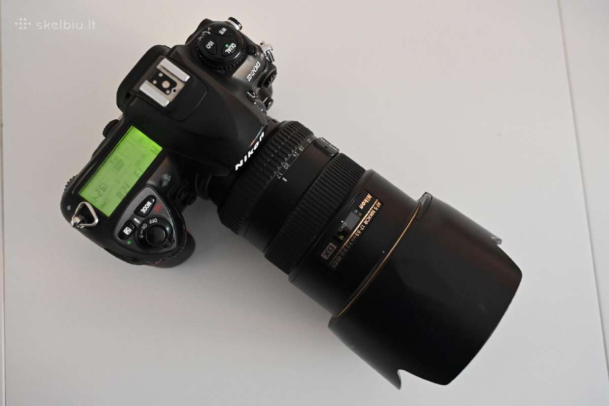 Nikon D200 Body - nuotraukos Nr. 3