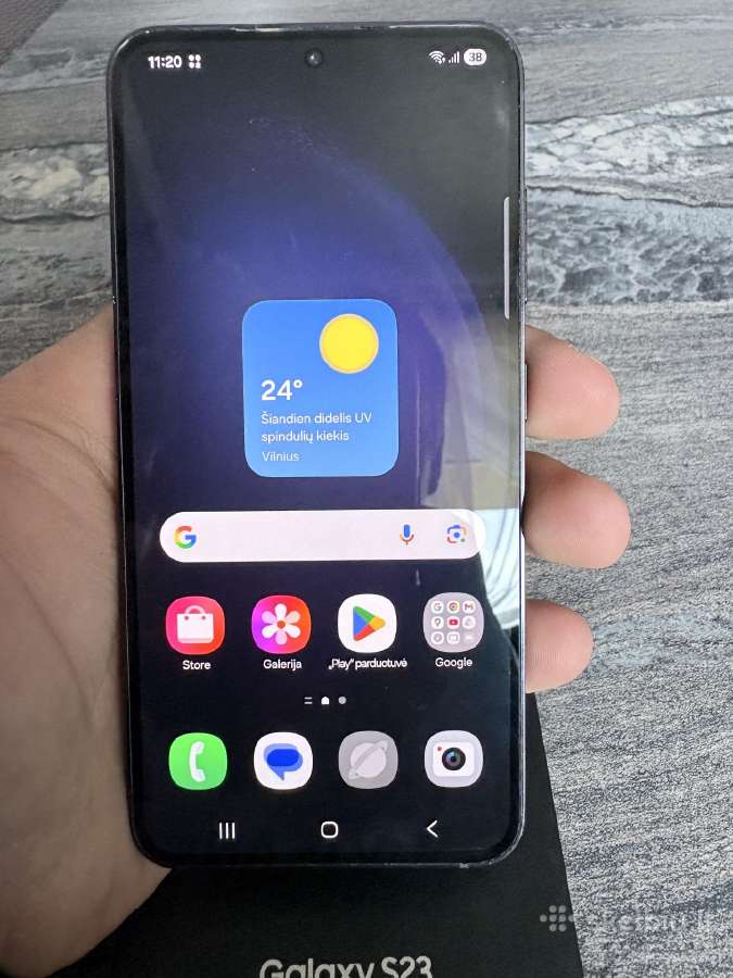 Samsung s23 - nuotraukos Nr. 3