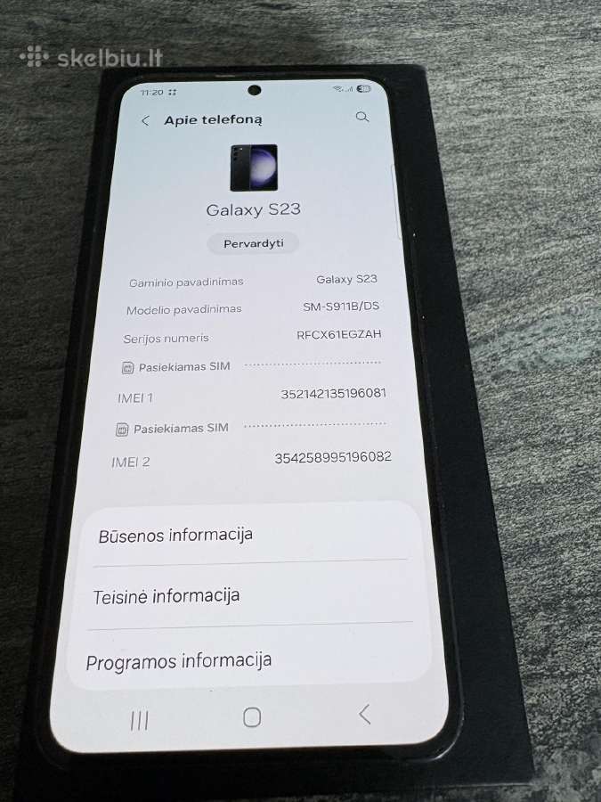 Samsung s23 - nuotraukos Nr. 4
