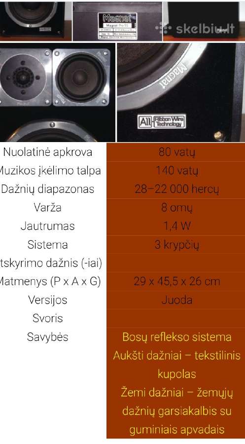 B&w dm610, Canton, Magnat, Focal kolonėlės - nuotraukos Nr. 19
