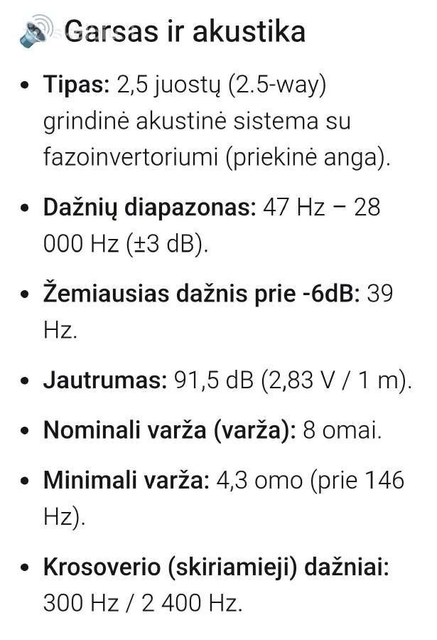 B&w dm610, Canton, Magnat, Focal kolonėlės - nuotraukos Nr. 24