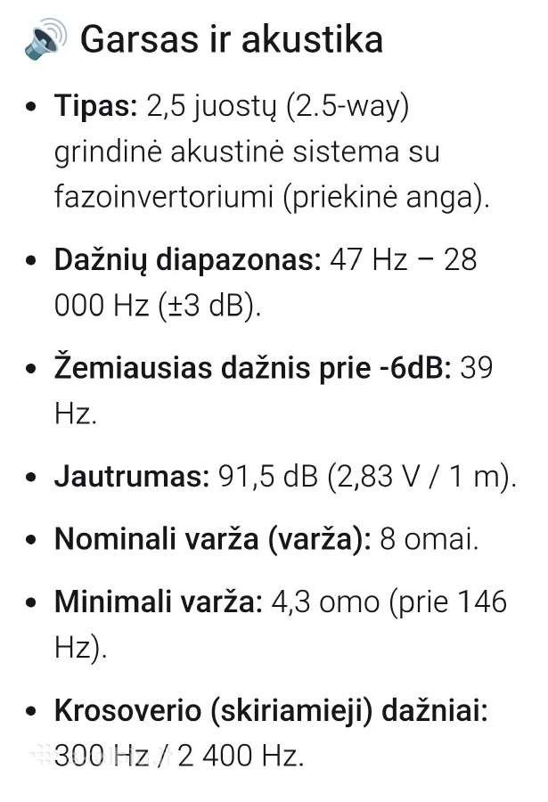 Canton, MB Quart, Focal kolonėlės - nuotraukos Nr. 11