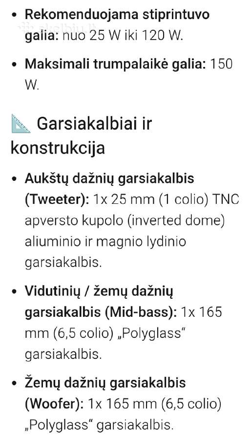 B&w dm610, Canton, Magnat, Focal kolonėlės - nuotraukos Nr. 25