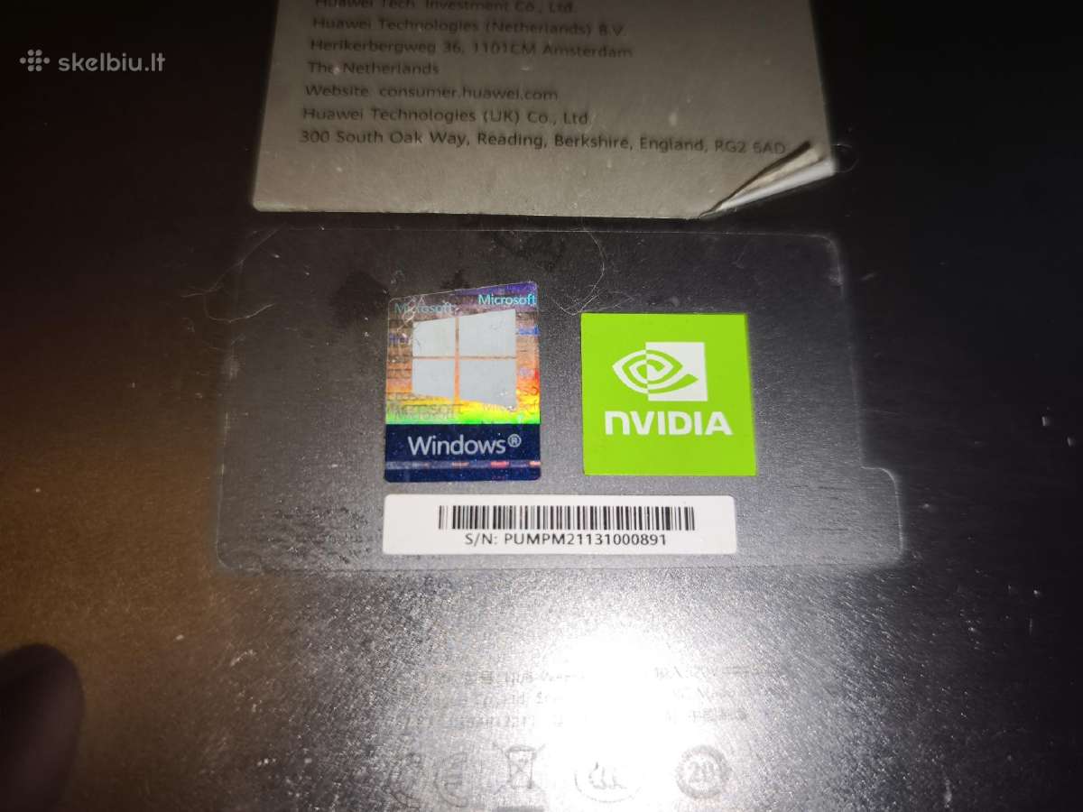 Huawei Matebook D 14 - nuotraukos Nr. 8