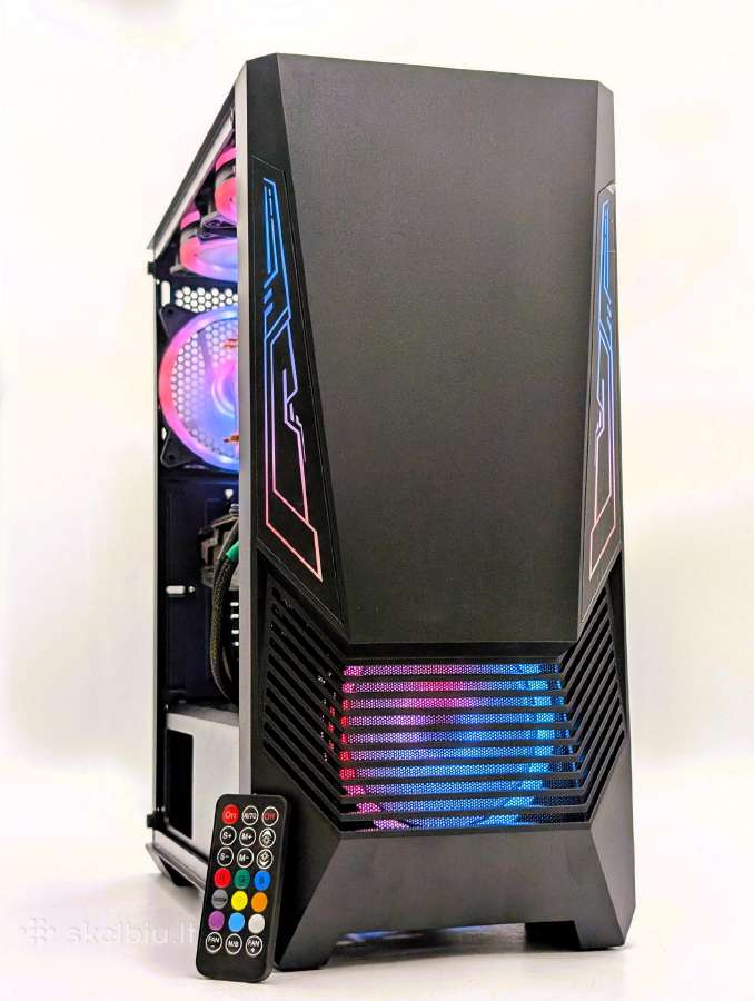 Žaidimų Pc Ryzen 5 16gb Gtx 1080 Ti 11gb SSD+HDD - nuotraukos Nr. 2
