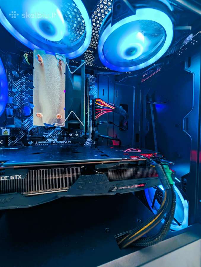 Žaidimų Pc Ryzen 5 16gb Gtx 1080 Ti 11gb SSD+HDD - nuotraukos Nr. 8