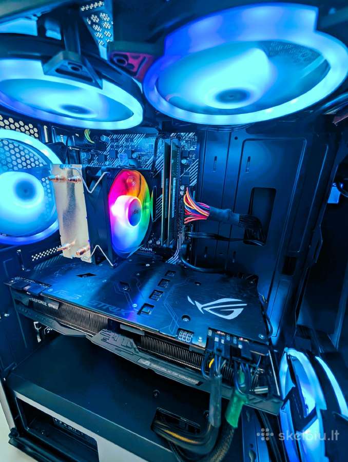 Žaidimų Pc Ryzen 5 16gb Gtx 1080 Ti 11gb SSD+HDD - nuotraukos Nr. 9