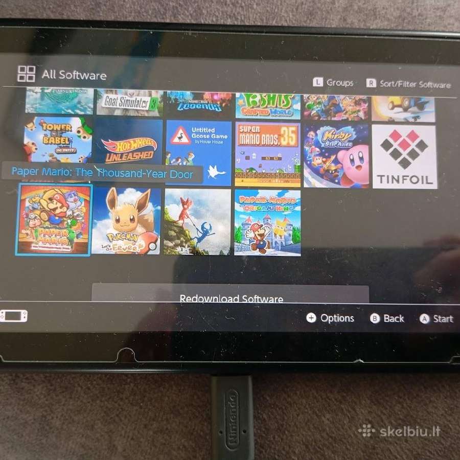 Nintento switch atrištas - nuotraukos Nr. 3