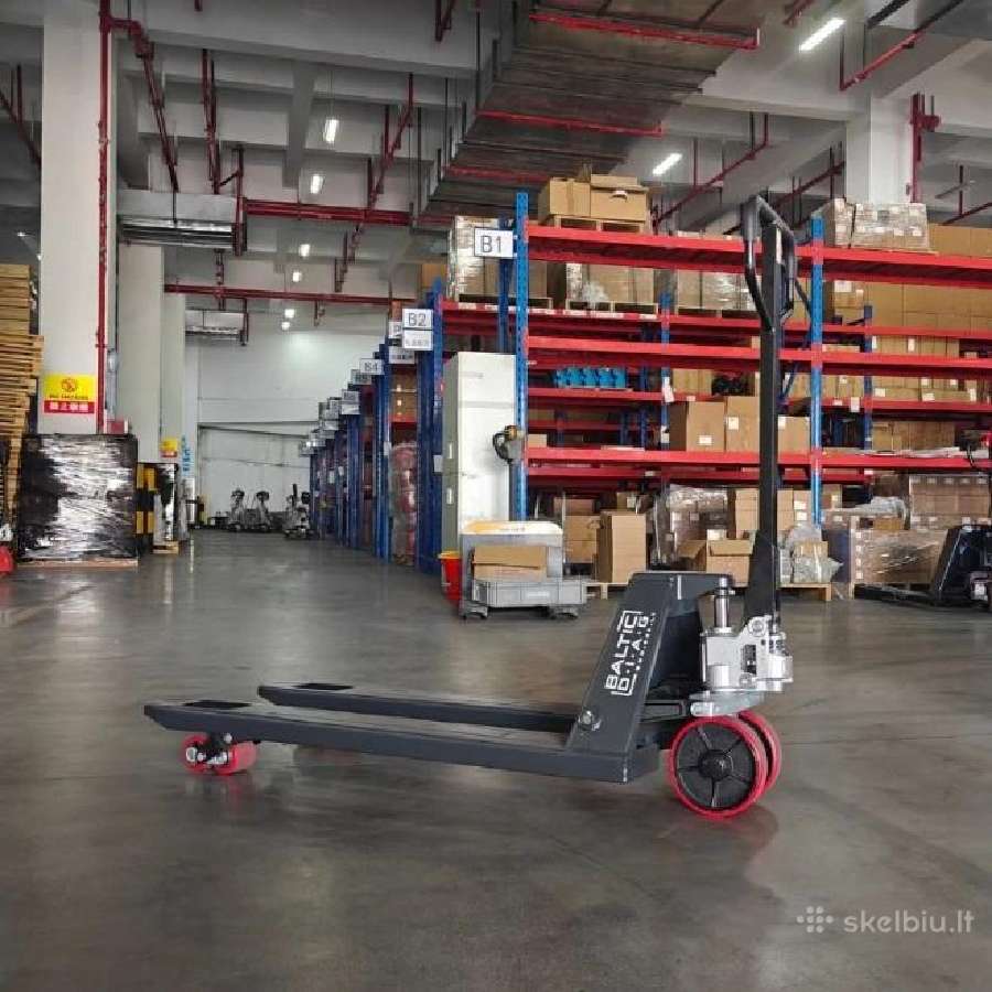 Mechaninis palečių vežimėlis, krautuvas - 2500 kg - nuotraukos Nr. 3
