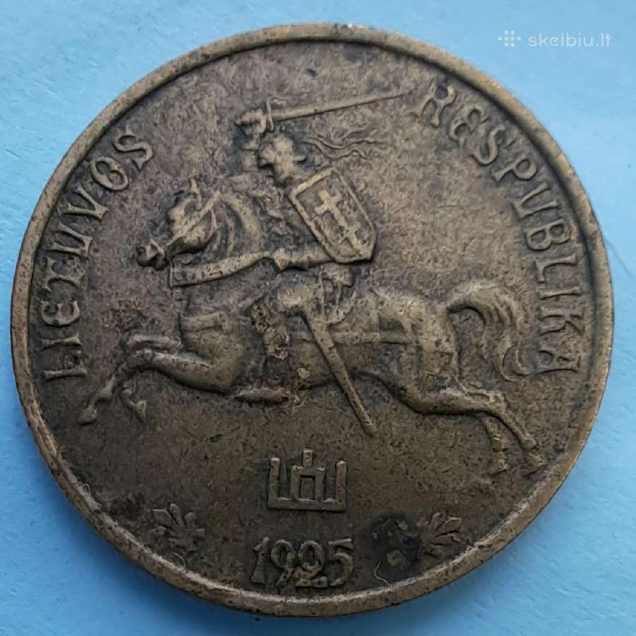 1925 Lietuva 10 centų - nuotraukos Nr. 2