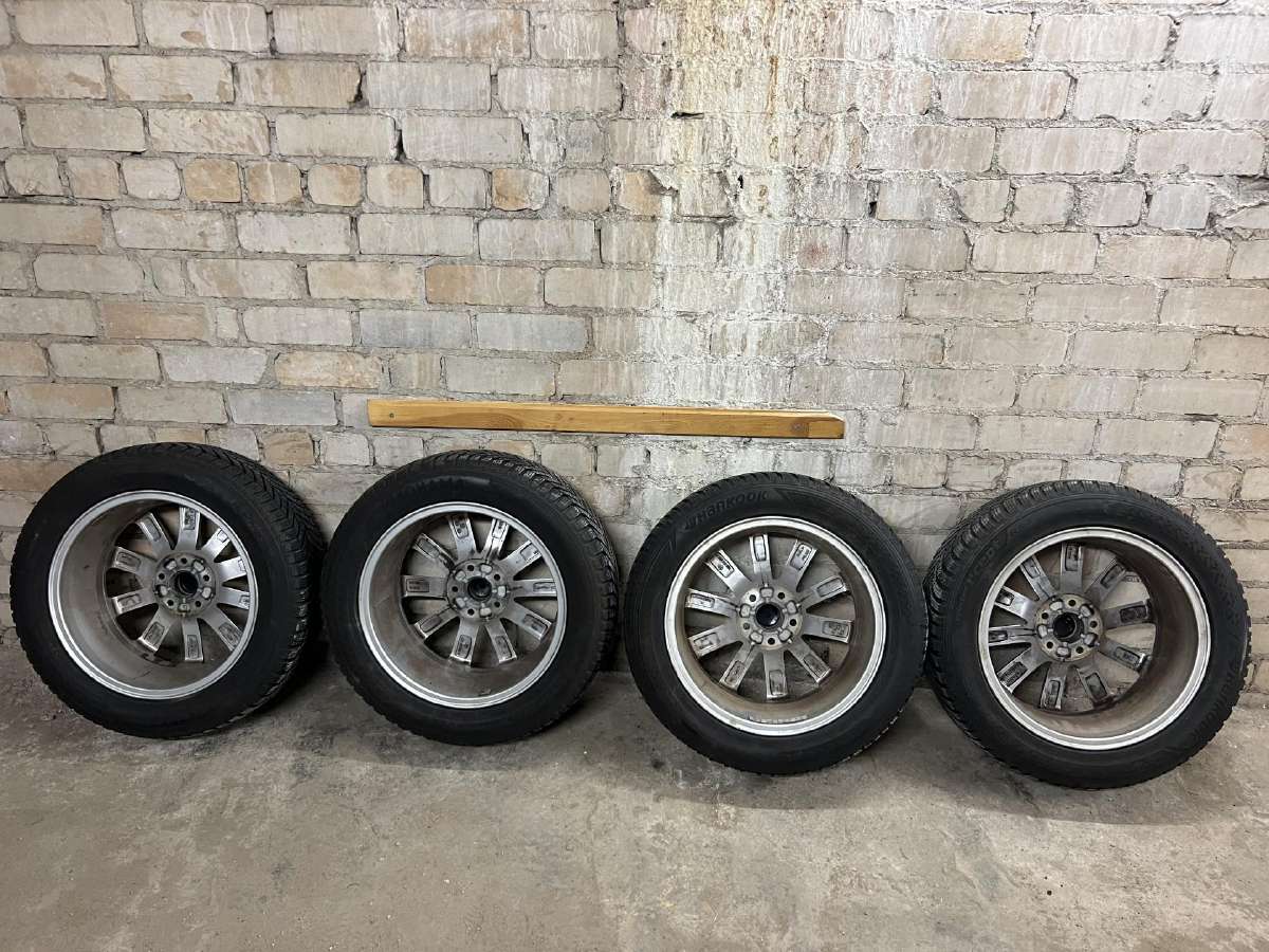VW R17 ratlankiai su žiem. padangomis 215/55/r17 - nuotraukos Nr. 16