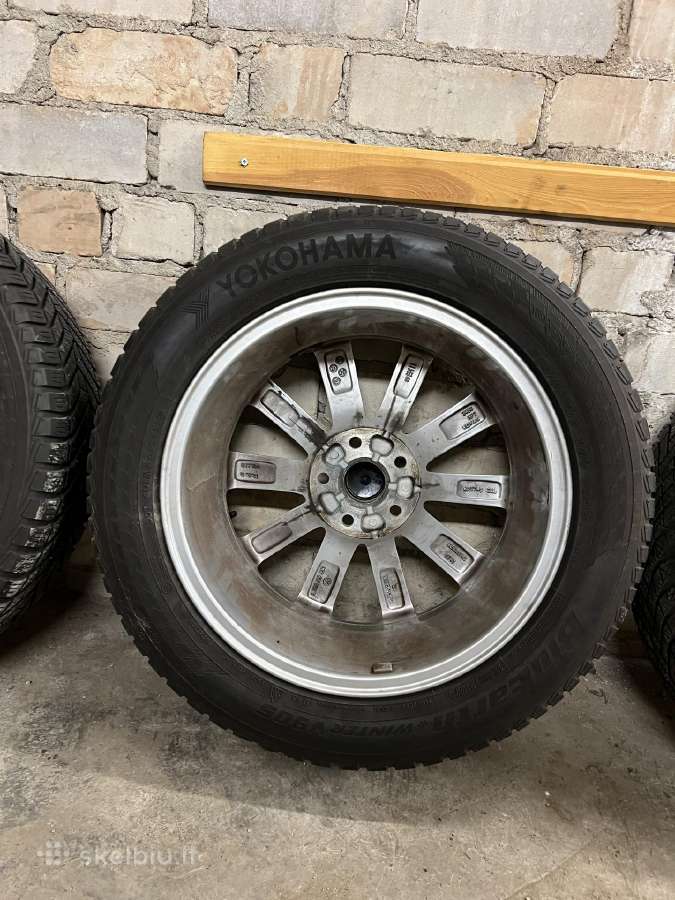VW R17 ratlankiai su žiem. padangomis 215/55/r17 - nuotraukos Nr. 18