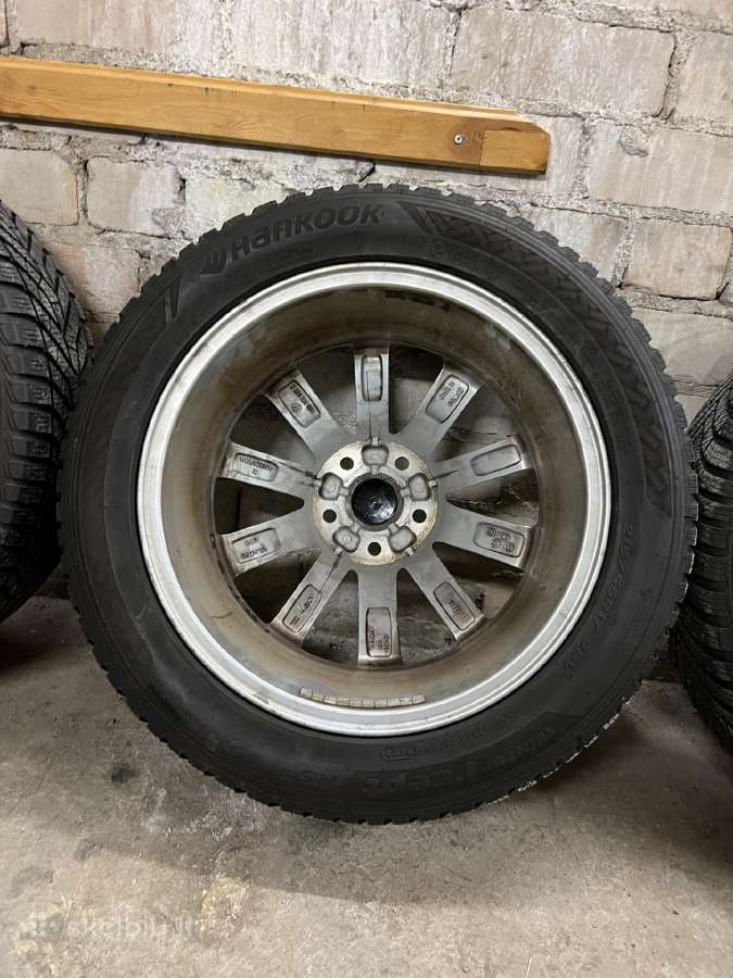 VW R17 ratlankiai su žiem. padangomis 215/55/r17 - nuotraukos Nr. 19