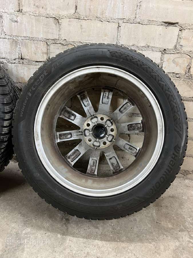 VW R17 ratlankiai su žiem. padangomis 215/55/r17 - nuotraukos Nr. 20