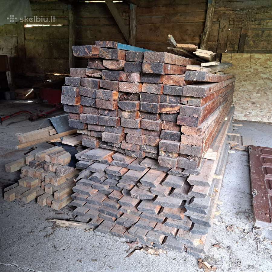 Terasinės maumedžio lentos (40x100 mm) - nuotraukos Nr. 3