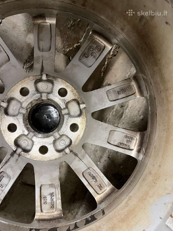 VW R17 ratlankiai su žiem. padangomis 215/55/r17 - nuotraukos Nr. 21