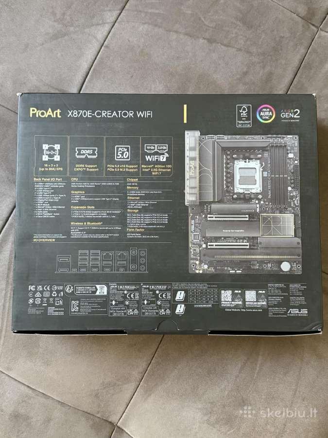 Asus Proart X870e-creator WiFi - nuotraukos Nr. 2
